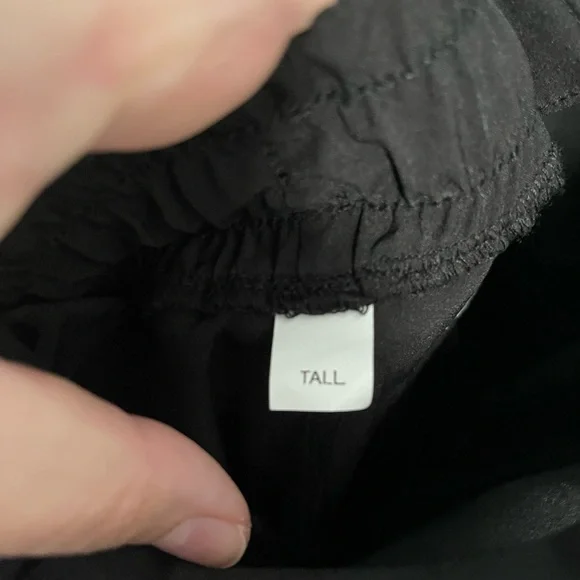 NWOT Albion Fit Black Classic Overall Jumpsuit - Picture 15 of 15